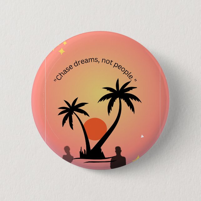 Chapa Redonda De 5 Cm Parches motivacionales (Anverso)