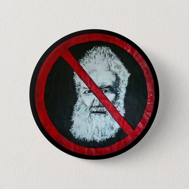 Chapa Redonda De 5 Cm Pare Audism (Anverso)