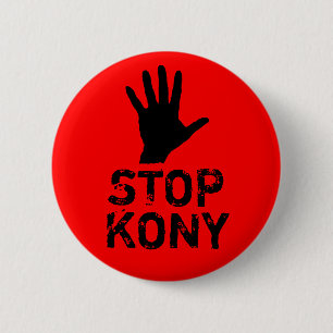 Chapa Redonda De 5 Cm Pare Kony