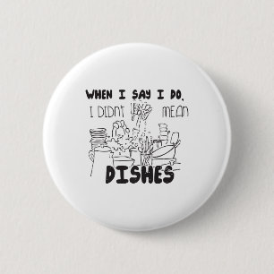 Chapa Redonda De 5 Cm Parejas Chiste gracioso Boda Groom Humor Novia Pre