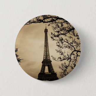 Chapa Redonda De 5 Cm París