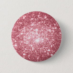 Chapa Redonda De 5 Cm Parkle rosado