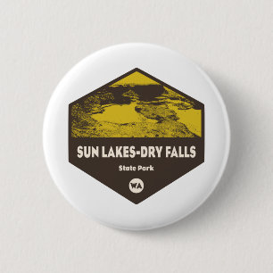 Chapa Redonda De 5 Cm Parque Estatal Sun Lakes-Dry Falls Washington