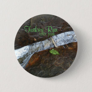 Chapa Redonda De 5 Cm parque estatal Turkey Run