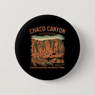 Chapa Redonda De 5 Cm Parque Nacional Cañón del Chaco Pueblo indio Nuevo