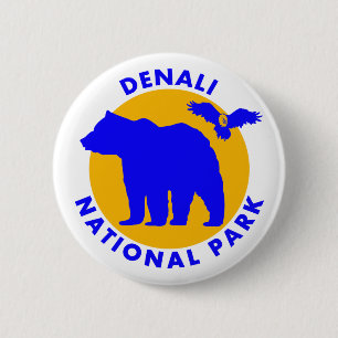 Chapa Redonda De 5 Cm Parque nacional de Denali