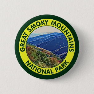 Chapa Redonda De 5 Cm Parque nacional de Great Smoky Mountains