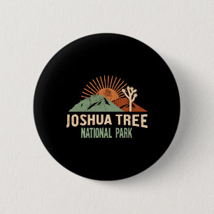 Chapa Redonda De 5 Cm Parque Nacional Joshua Tree Vintage Camping Sender