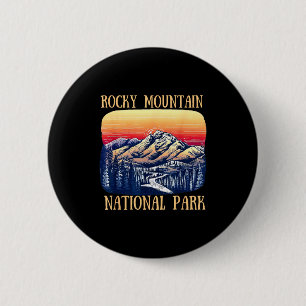 Chapa Redonda De 5 Cm parque nacional montaña rocosa colorado naturaleza