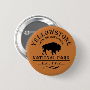 Chapa Redonda De 5 Cm parque nacional yellowstone