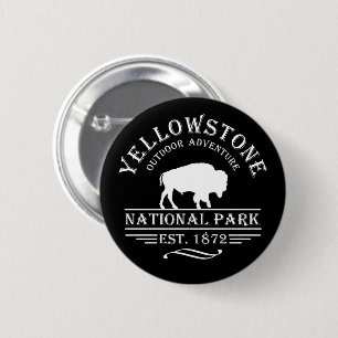 Chapa Redonda De 5 Cm parque nacional yellowstone