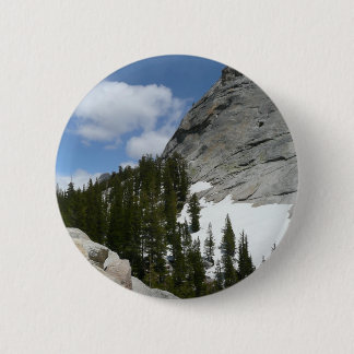 Chapa Redonda De 5 Cm Parque nacional Yosemite de nevadas de granito II