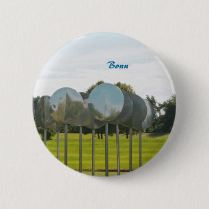 Chapa Redonda De 5 Cm Parque Rheinaue en Bonn