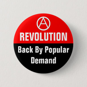 Chapa Redonda De 5 Cm parte posterior de la revolución por diseño