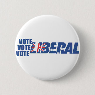 Chapa Redonda De 5 Cm Partido liberal de Australia