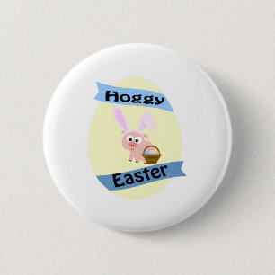 Chapa Redonda De 5 Cm ¡Pascua Hoggy!
