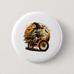 Chapa Redonda De 5 Cm Paseo de disfraces de Halloween aterradores en bic