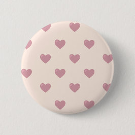 Chapa Redonda De 5 Cm Pastel Love Hearts