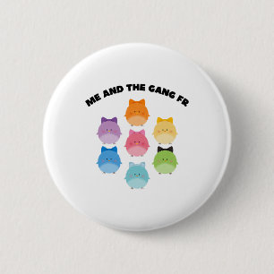 Chapa Redonda De 5 Cm Pastel Pascua Homies Divertido Meme Lindo Por