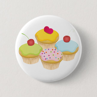 Chapa Redonda De 5 Cm Pasteles