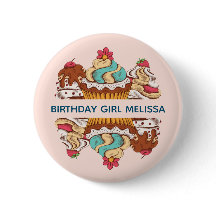 Pasteles de estilo retro postre dulce Chica de cum