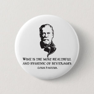 Chapa Redonda De 5 Cm Pasteur - vino