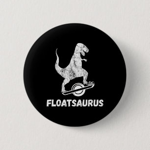 Chapa Redonda De 5 Cm Patineta Eléctrica Float T-rex Saurus Una Rueda V