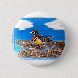 CHAPA REDONDA DE 5 CM PATO CAROLINA