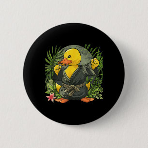 Chapa Redonda De 5 Cm Pato de goma de Judo Naturaleza Kickboxing Taekwon