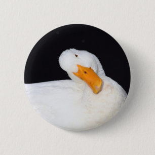 Chapa Redonda De 5 Cm Pato lindo