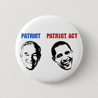 Chapa Redonda De 5 Cm Patriota/Patriot Act