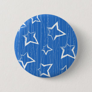 Chapa Redonda De 5 Cm Patrón de estrellas