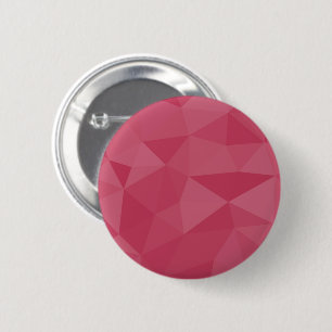 Chapa Redonda De 5 Cm Patrón de malla geométrica de luz rosa
