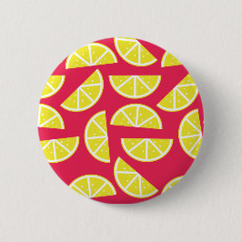 Chapa Redonda De 5 Cm pattern of lemon
