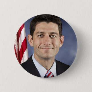 Chapa Redonda De 5 Cm Paul Ryan