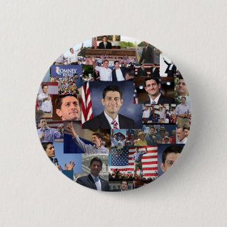 Chapa Redonda De 5 Cm Paul Ryan VP republicano