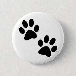 Chapa Redonda De 5 Cm Paws