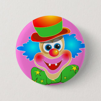 Chapa Redonda De 5 Cm Payaso