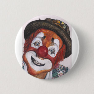 Chapa Redonda De 5 Cm Payaso Jonatán Freddies