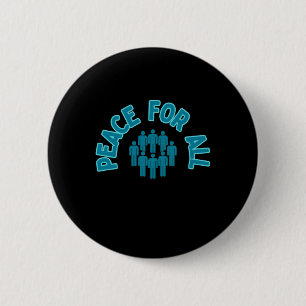 Chapa Redonda De 5 Cm Paz Para Todos Pegatinas Pegatina De Paz Un Mundo