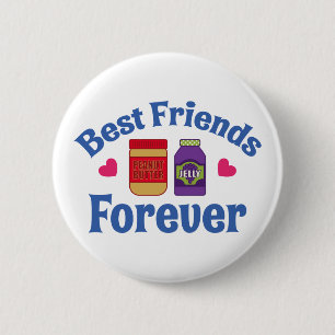 CHAPA REDONDA DE 5 CM PB&J BFF