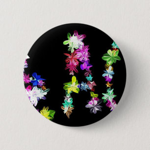 Chapa Redonda De 5 Cm Peace Love and Unity