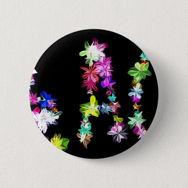 Chapa Redonda De 5 Cm Peace Love and Unity (Anverso)