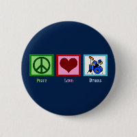 Peace Love Drums Guay Blue Drummer