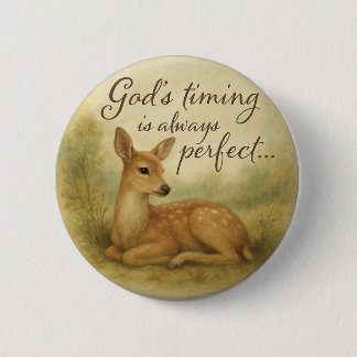 Chapa Redonda De 5 Cm Peaceful Nature Button Design...