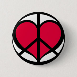 Chapa Redonda De 5 Cm PeaceLove