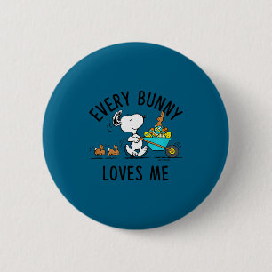 Chapa Redonda De 5 Cm Peanuts - Pascua - a todos los conejos les caigo b