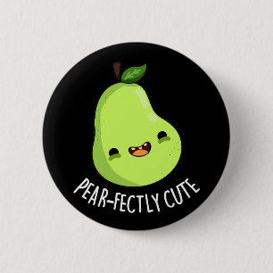 Chapa Redonda De 5 Cm Pear Pear Pun Dark BG