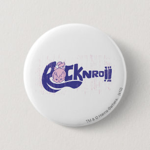 Chapa Redonda De 5 Cm PEBBLES™ Rock N Roll