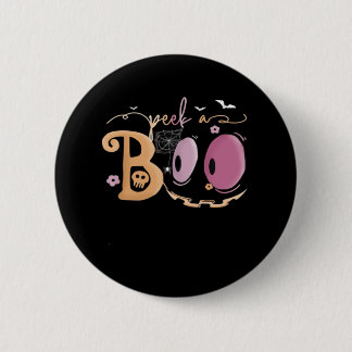 Chapa Redonda De 5 Cm Peekaboo Halloween Essential Sloth